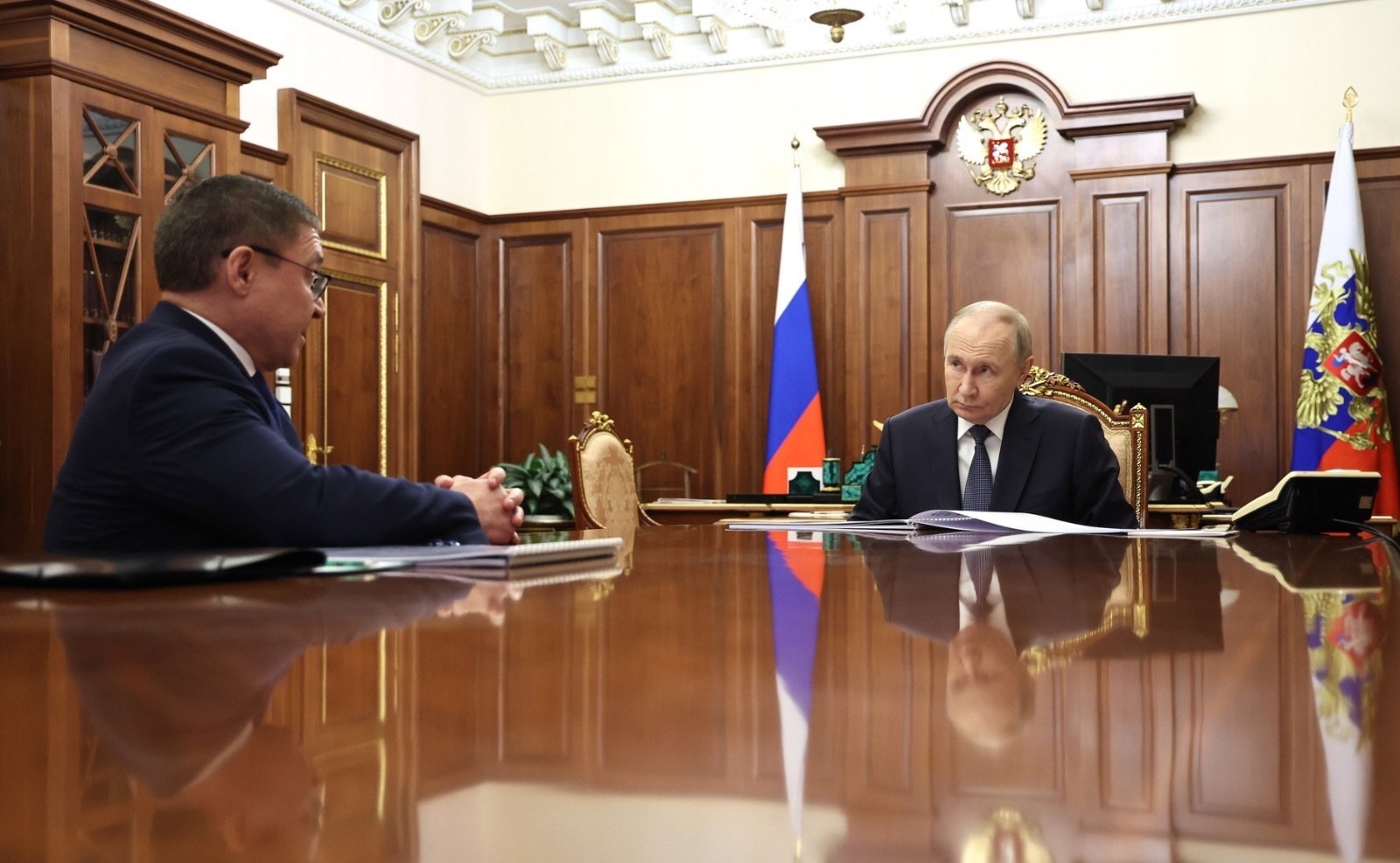 Путина СВОна хутшӑнакансемпе ӗҫленин унӑн хушӑвӗсене пурнӑҫланине каласа панă