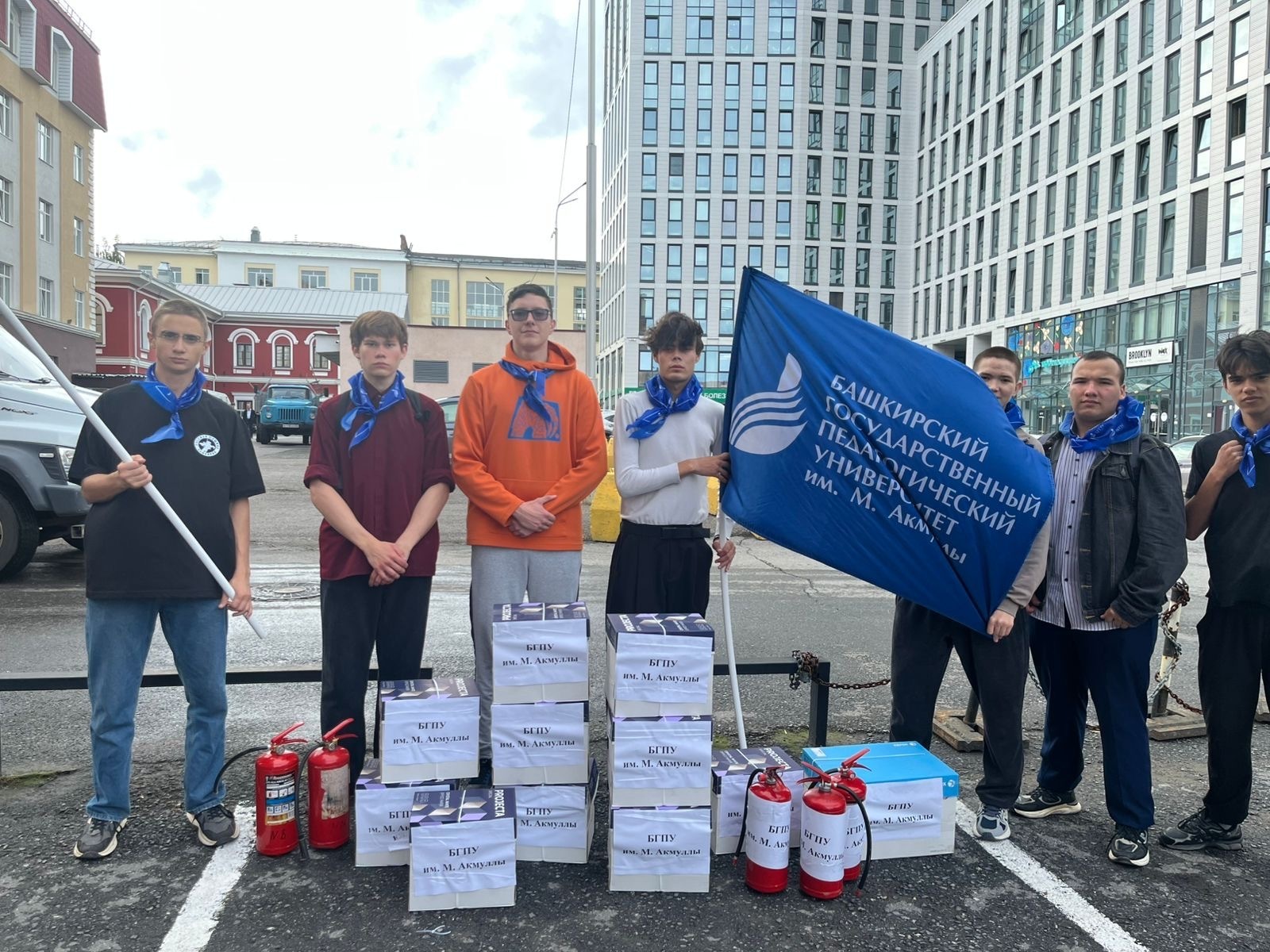 Акмулла ячĕллĕ университетăн коллективне «Фронта пулӑшнӑшӑн» медальпе палӑртнă